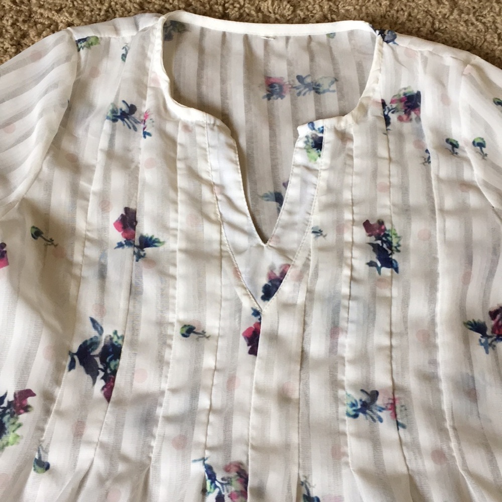 Mesh blouse! - Picture 2 of 2